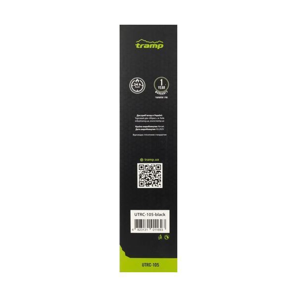 Термос TRAMP Basic 1 л UTRC-105, Чорний UTRC-105-black фото
