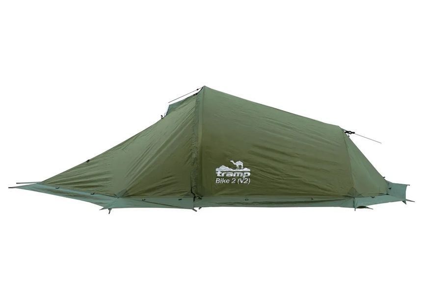 Намет двомісний туристичний з вітро та снігозахистом Tramp Bike 2 (V2) UTRT-020 UTRT-020-green фото