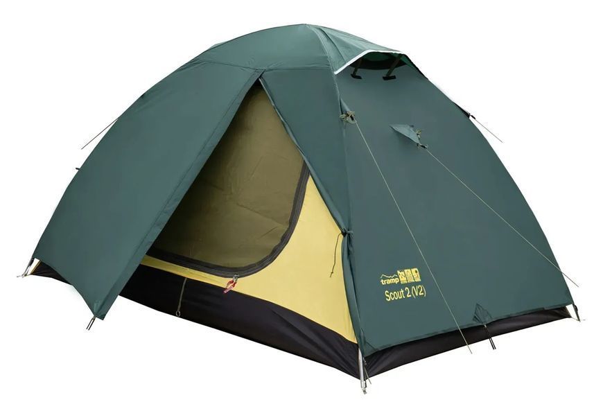 Намет двомісний туристичний Tramp Scout 2 (v2) 250х220х120 см (UTRT-055) UTRT-055 фото