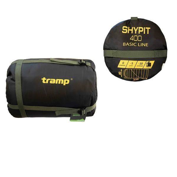 Спальный мешок-одеяло с капюшоном -5/-10/-15&deg;С Tramp Shypit 500XL левый UTRS-062L-L UTRS-062L-L фото