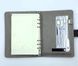 Блокнот з відбитком пальця бездротовою зарядкою та USB флешкою Lockbook Сірий 1018 фото 7