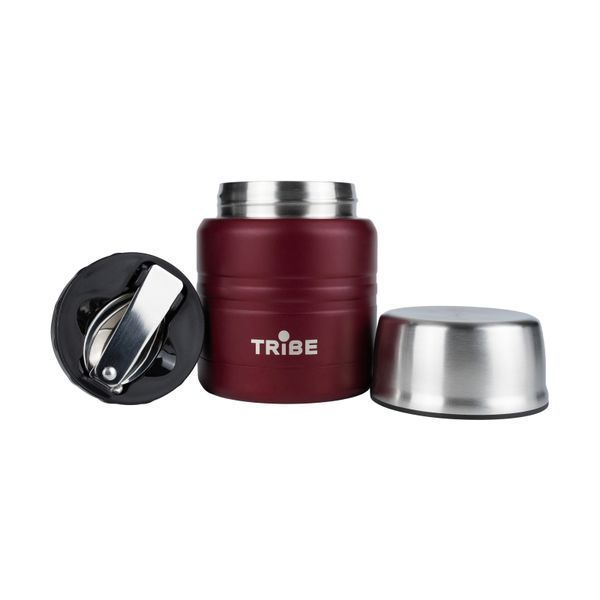 Термос Tribe Food Jar харчовий 0,35 л T-DE-0021, red T-DE-0021-red фото