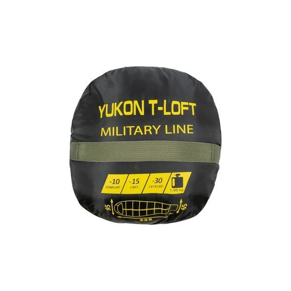 Спальний мішок-кокон зимовий -10/-15/-30&deg;С Tramp YUKON T-loft olive UTRS-096 UTRS-096 фото