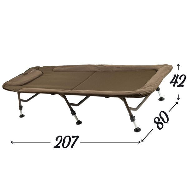Коропова розкладачка Ranger BED 80 Fleece RA 5525 фото