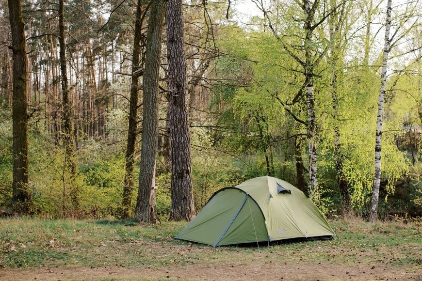 Палатка трехместная Tramp Lite Camp 3 Оливковая UTLT-007-olive фото