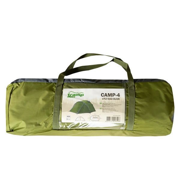 Палатка Tramp Lite Camp 4 olive UTLT-022 UTLT-022-olive фото
