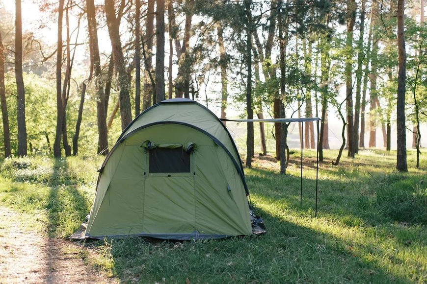 Намет чотиримісний двокімнатний туристичний Tramp Brest 4 (V3) Оливковий (UTRT-110-olive) UTRT-110-olive фото