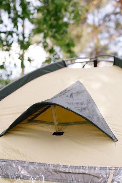 Трехместная палатка с тамбуром туристическая Tramp Bell 3 (V3) Песочный (UTRT-107-sand) UTRT-107-sand фото