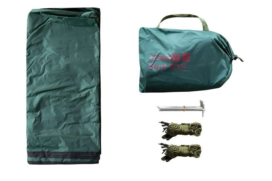 Тент 6х6м для кемпинга и туризма Tramp green UTRT-103 UTRT-103 фото