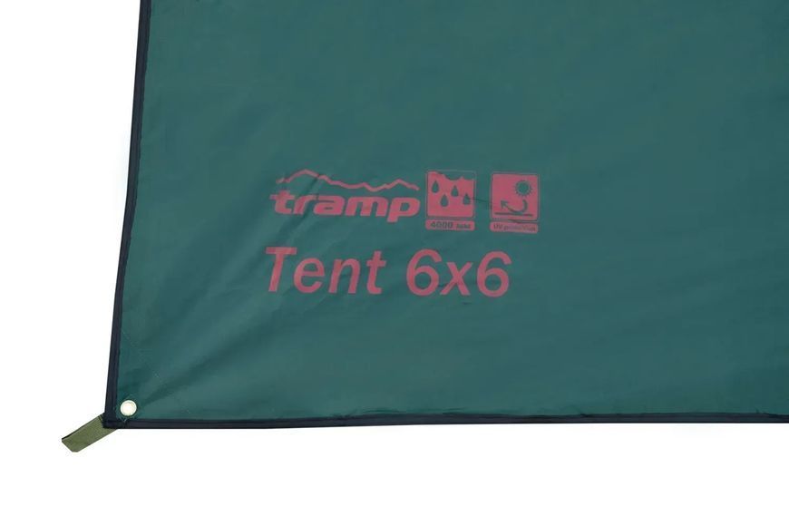 Тент 6х6м для кемпинга и туризма Tramp green UTRT-103 UTRT-103 фото